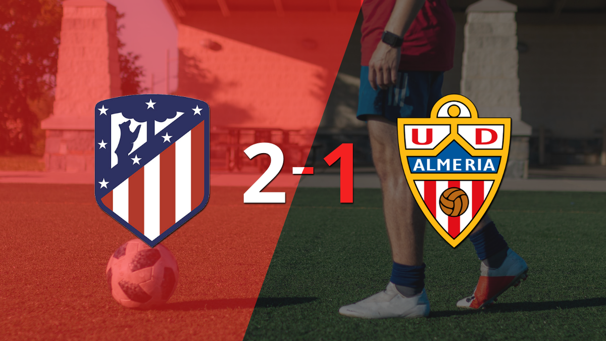 With two goals from Antoine Griezmann, Atlético de Madrid beat Almería