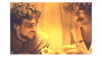 La foto con la que Charly García eligió homenajearlo.