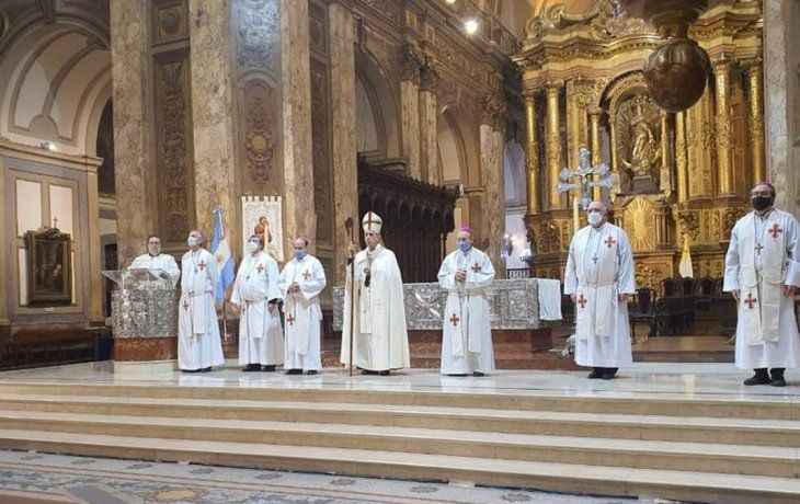 tedeum del 25 de mayo: la iglesia llamo al dialogo y a no descalificar