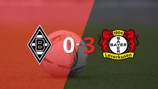 victor boniface anoto un doblete en la goleada 3-0 de bayer leverkusen a b. monchengladbach