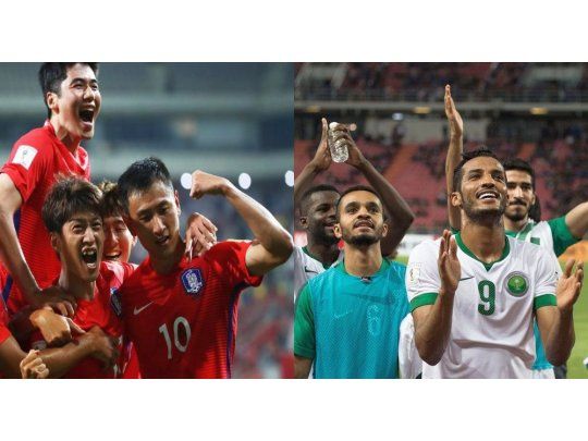 Corea del Sur y Arabia Saudita clasificaron al Mundial.
