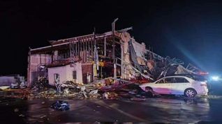 Un tornado golpeo el condado de Cooke, en el estado de Texas.&nbsp;