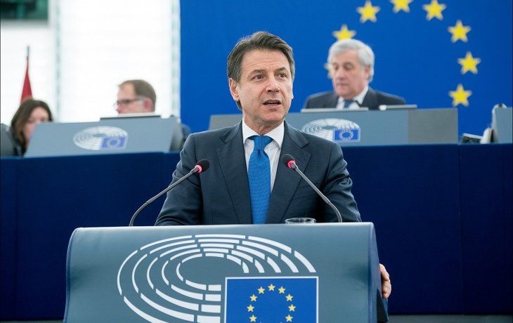 El primer ministro de Italia, Giuseppe Conte.
