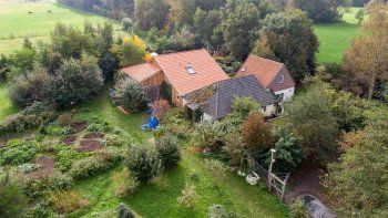 Esta es la granja donde los seis jóvenes y el presunto secuestrador estuvieron encerrados.