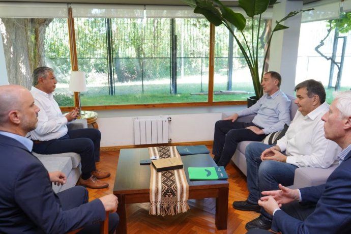 La reunión de Santilli con Figueroa La reunión de Santilli con Figueroa