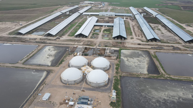La empresa es la principal productora de leche del país.