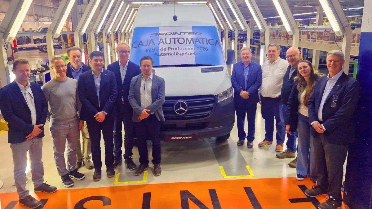 The Mercedes-Benz Sprinter automatic is launched: investment, innovation and export projection