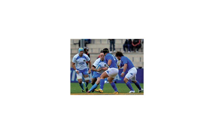 ámbito.com | Otra vez decisivo. El capitán Felipe Contepomi aportó un try y varias conversiones en San Juan.