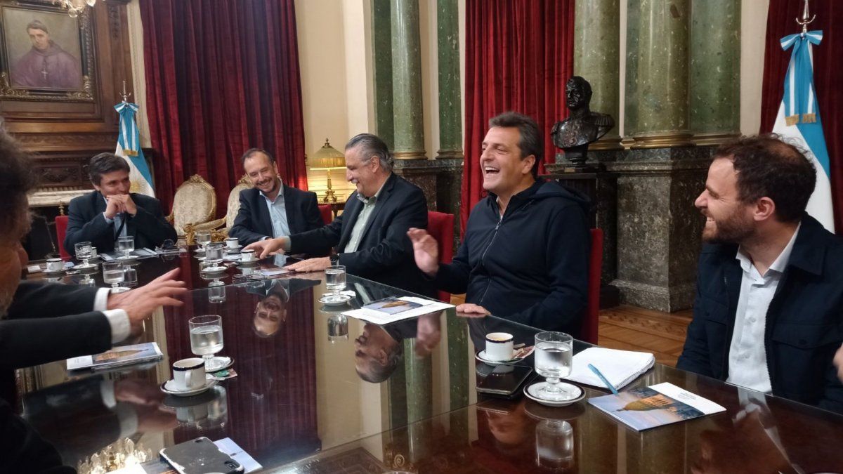 Sergio Massa se reunió con vitivinícolas para impulsar la producción del sector