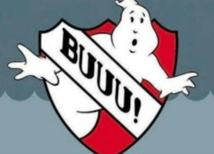 Una muestra de ingenio de los hinchas.