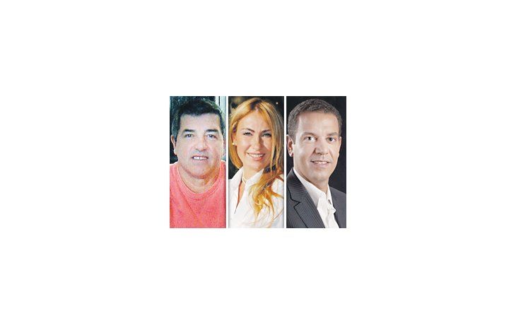 Leo Rial, Moyra Ryan, Aldo Menconi