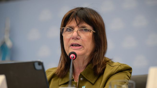 La ministra Patricia Bullrich.