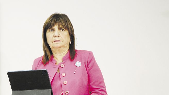 En Vaca Muerta. Patricia Bullrich recibió una invitación al diálogo de la comunidad mapuche.