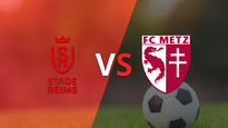 stade de reims le esta ganando a metz en el estadio auguste delaune