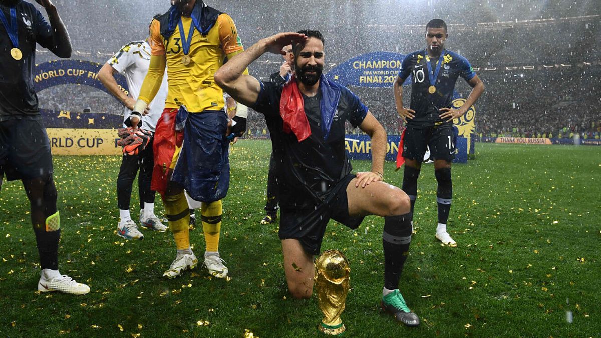 Adil Rami, against the champions: now he targeted Di María