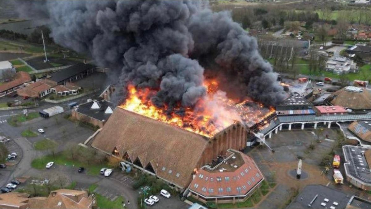 Voracious fire in France devastated an important basketball club