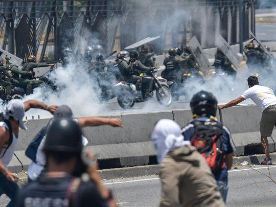 Nueva ola de protestas en Venezuela contra el régimen de Nicolás Maduro.