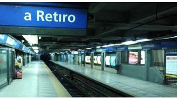 Subte: la línea C estuvo 5 horas sin servicio por una protesta