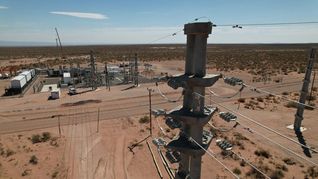 ámbito.com | Vista Vaca Muerta pozos electrificados