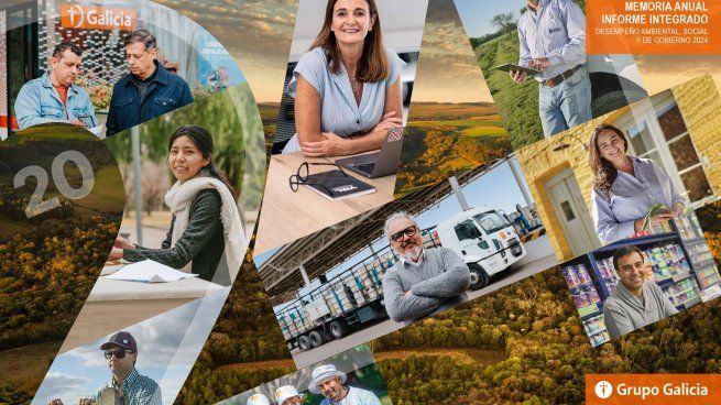 El Grupo Galicia presentó su balance 2024. 