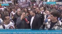 show de maslaton en plaza de mayo, elogios al peronismo y cumbre con berni