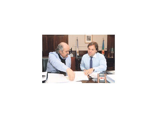 El ministro de Seguridad, Alejandro Granados, se reunió ayer con el jefe de Gabinete bonaerense, Alberto Pérez, para perfilar su plan trienal.