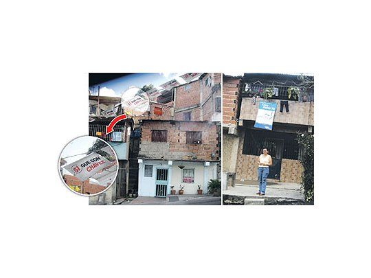Zoraida, delegada barrialde una villa caraqueña,es de las pocas quese anima a denunciarlas fallas de larevolución bolivariana.