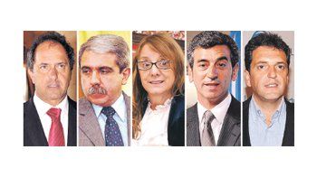 ámbito.com | Daniel Scioli, Aníbal Fernández, Alicia Kirchner, Florencio Randazzo, Sergio Massa
