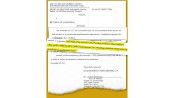 El escrito del grupo “Brecher”, donde opina que el próximo Gobierno tiene voluntad de retomar las negociaciones con acreedores.
