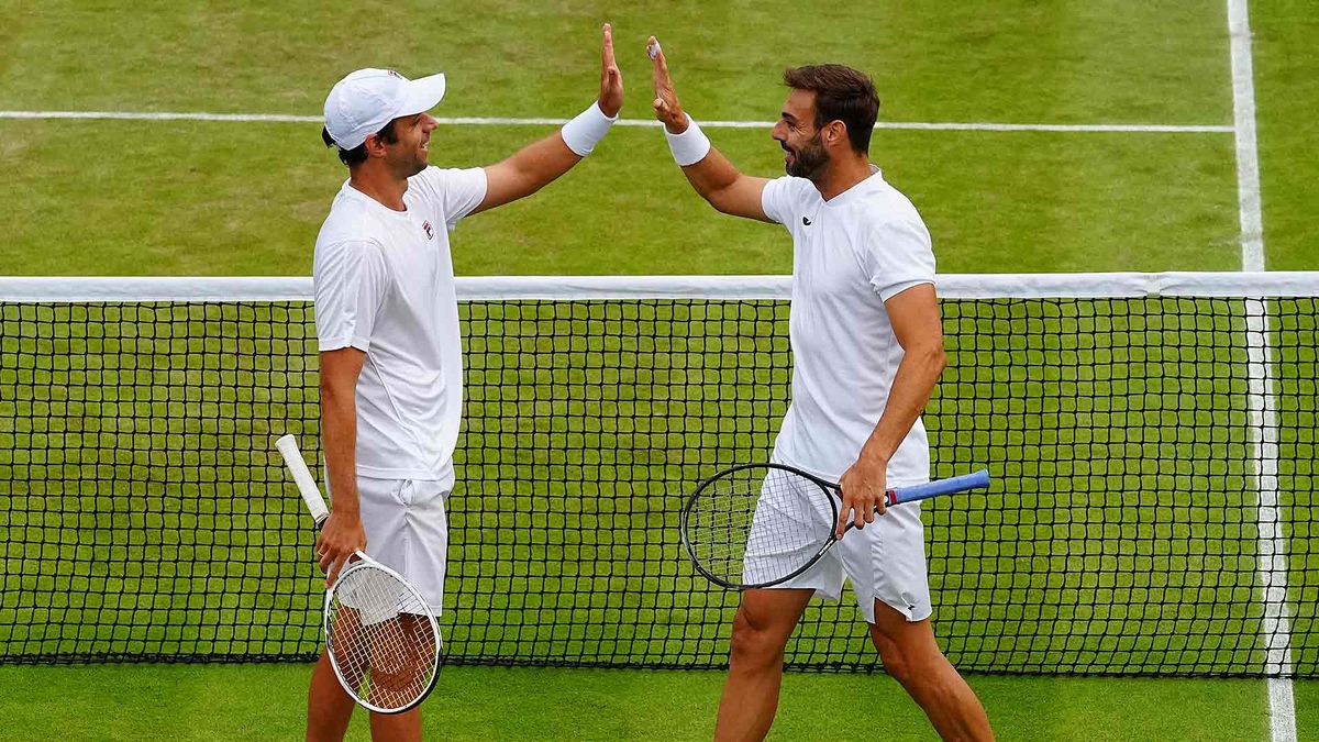 Without Olympic Games, Zeballos advances at Wimbledon and returns to No. 1 in the world