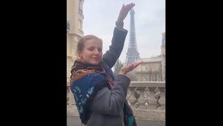 El impactante video de Ucrania que simula un bombardeo en París