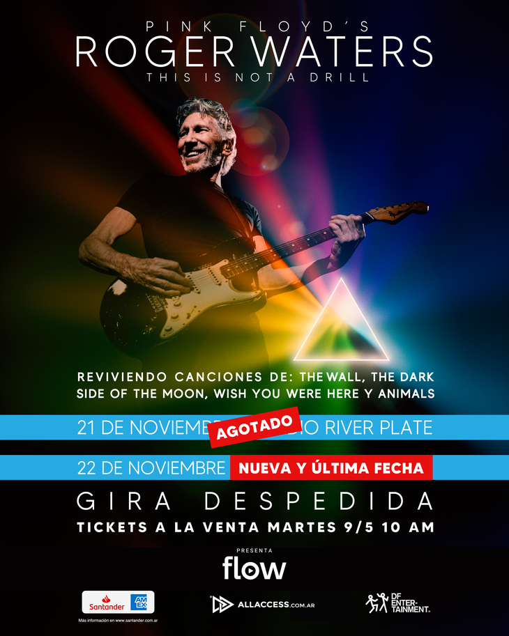 Roger Waters adds a second date in Argentina: how and where to get tickets