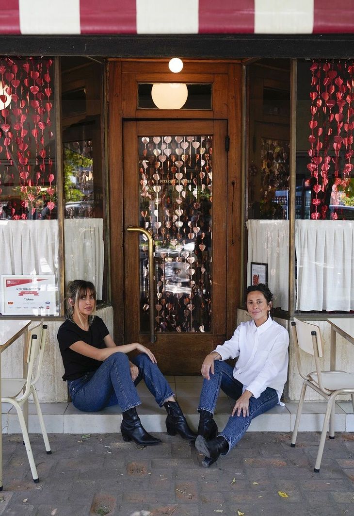 Las hermanas Santoro, dueñas de Ti Amo. Las hermanas Santoro, dueñas de Ti Amo.