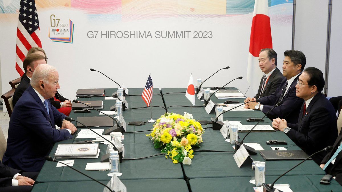 The United States and the rest of the G7 members prepare new sanctions against Russia