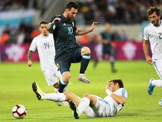 Lionel Messi es una de las grandes atracciones del partido que Argentina y Uruguay juegan en Israel.