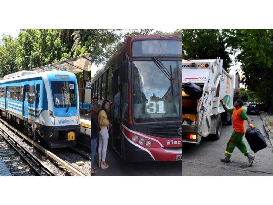 Cronograma de servicios durante el fin de semana largo