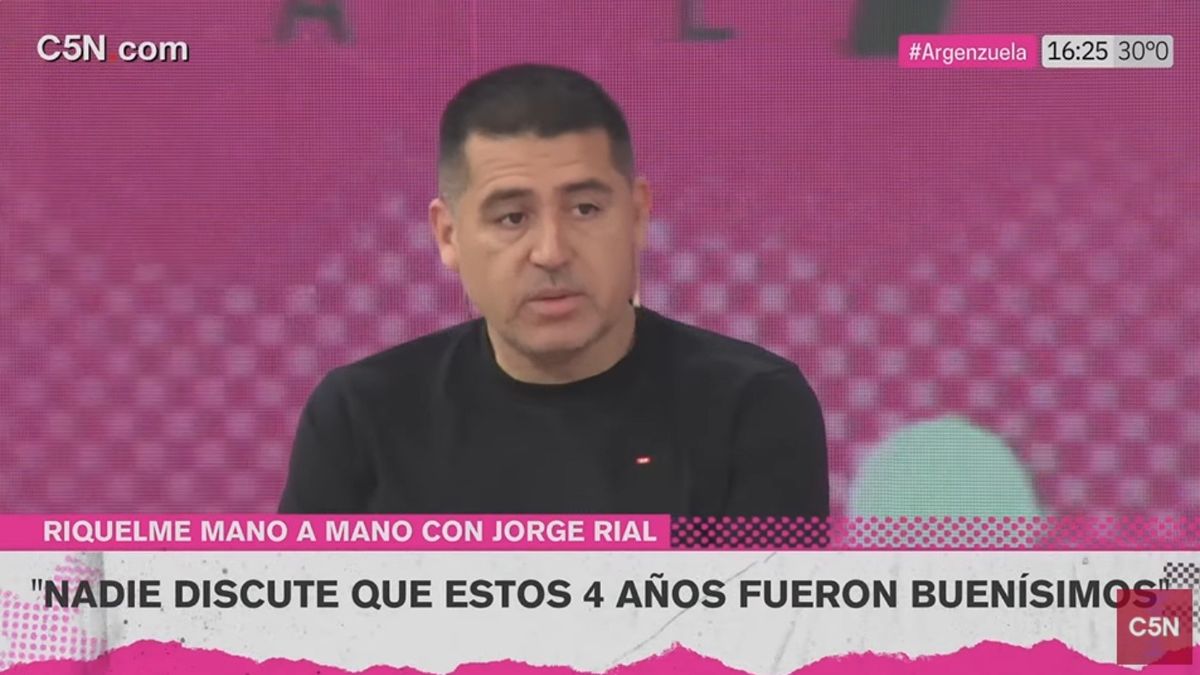 Riquelme: “If I didn’t show up in Boca, my mom wouldn’t let me enter her house anymore”