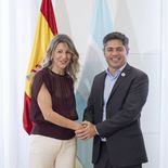 Yolanda Díaz y Axel Kicillof se reunieron en España, Yolanda Díaz y Axel Kicillof se reunieron en España,
