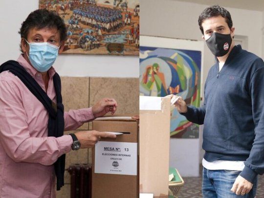 Gustavo Posse y Maximiliano Abad se midieron en las internas de la UCR.