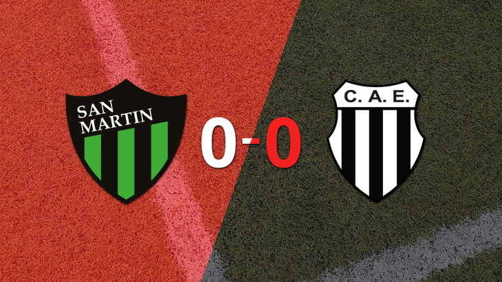 San Martín (SJ) y Estudiantes (BA) no se sacaron ventaja y terminaron sin goles