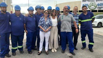 Durante el encuentro, analizaron la situación actual del partido, recorrieron las obras que actualmente no se encuentran en ejecución y evaluaron un plan de acción para ponerlas en marcha. Además recorrieron la planta Depuradora Guernica de AySA, donde también hay obras frenadas.