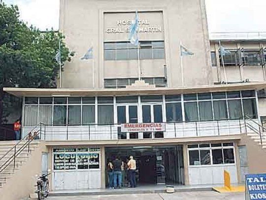 El paciente se fugó del Hospital San Martín, de La Plata.