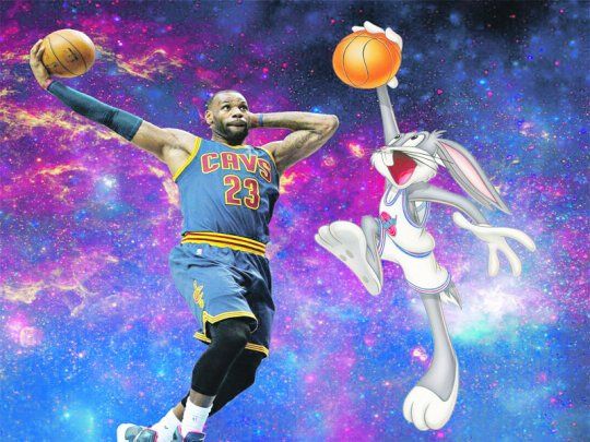 Space Jam 2. Ahora es LeBron James quien juega con Bugs Bunny.