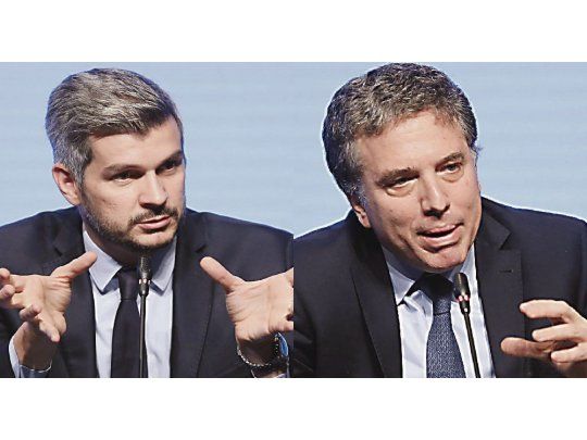 Marcos Peña y Nicolás Dujovne