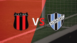 arranca el segundo tiempo sin goles entre def. de belgrano y almagro