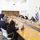 El presidente Yamandú Orsi convocó a sus ministros a una reunión en la que buscará avanzar en los anuncios realizados ante la Asamblea General. El presidente Yamandú Orsi convocó a sus ministros a una reunión en la que buscará avanzar en los anuncios realizados ante la Asamblea General.