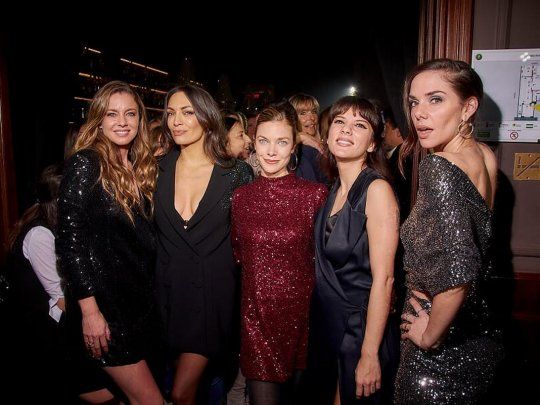 Gege Neumann, María Gorof, Laura Laprida, Jimena Accardi y Julieta Calvo.&nbsp;