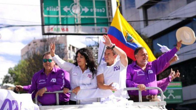 Daniel Noboa, candidato a presidente en Ecuador.