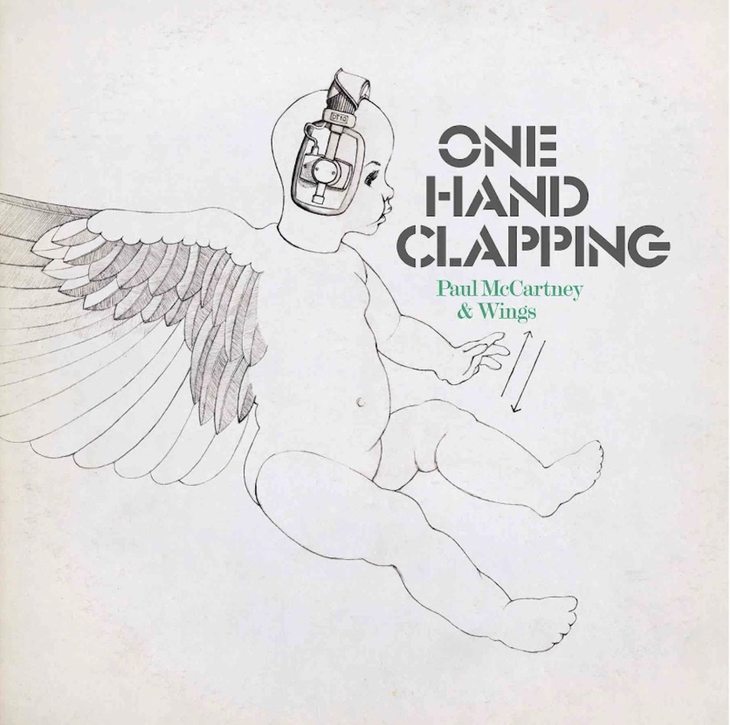 Ilustraciones del álbum 'One Hand Clapping' de Wings.