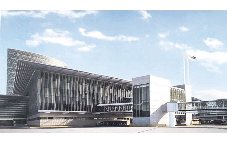 Ezeiza. Así quedará la terminal principal del aeropuerto internacional, que tendrá mayor capacidad de pasajeros. También se construirá una nueva torre de control y se implementará un nuevo sistema de balizamiento.